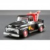 Greenlight 1956 Ford F-100 Tow Truck in Black Stacey David's Gearz "What U Working On" Series 1/64 Scale Die-cast Car