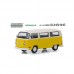 Greenlight 1978 Volkswagen Type 2 (T2) Bus Yellow with White Top Little Miss Sunshine (2006) Movie Hollywood Series 22 1/64 Die-cast Car