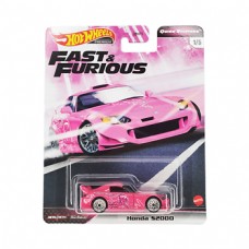 Hot Wheels Fast & Furious Honda S2000 Quick Shifters Honda S2000 Pink 1/64 Scale Die-cast Car