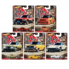 Hot Wheels 1/64 Scale Car Culture Japan Historics 3 Series Set of 5 Cars