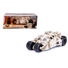 Jada The Dark Knight Batmobile Tumbler with Batman Die-cast Figure Camouflage 1/24 Scale