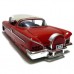 Jada 1958 Chevrolet Impala Red "Lowrider Series" Street Low 1/24 Diecast Model Car