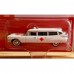 Johnny Lightning 1959 Cadillac Ambulance White 1/64 Scale