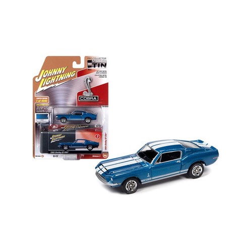 Loose New Mint 1:64 Details about   Johnny Lightning 1968 Ford Mustang GT Gulfstream Aqua 