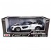 MotorMax McLaren Senna White and Black 1/24 Die-cast Car